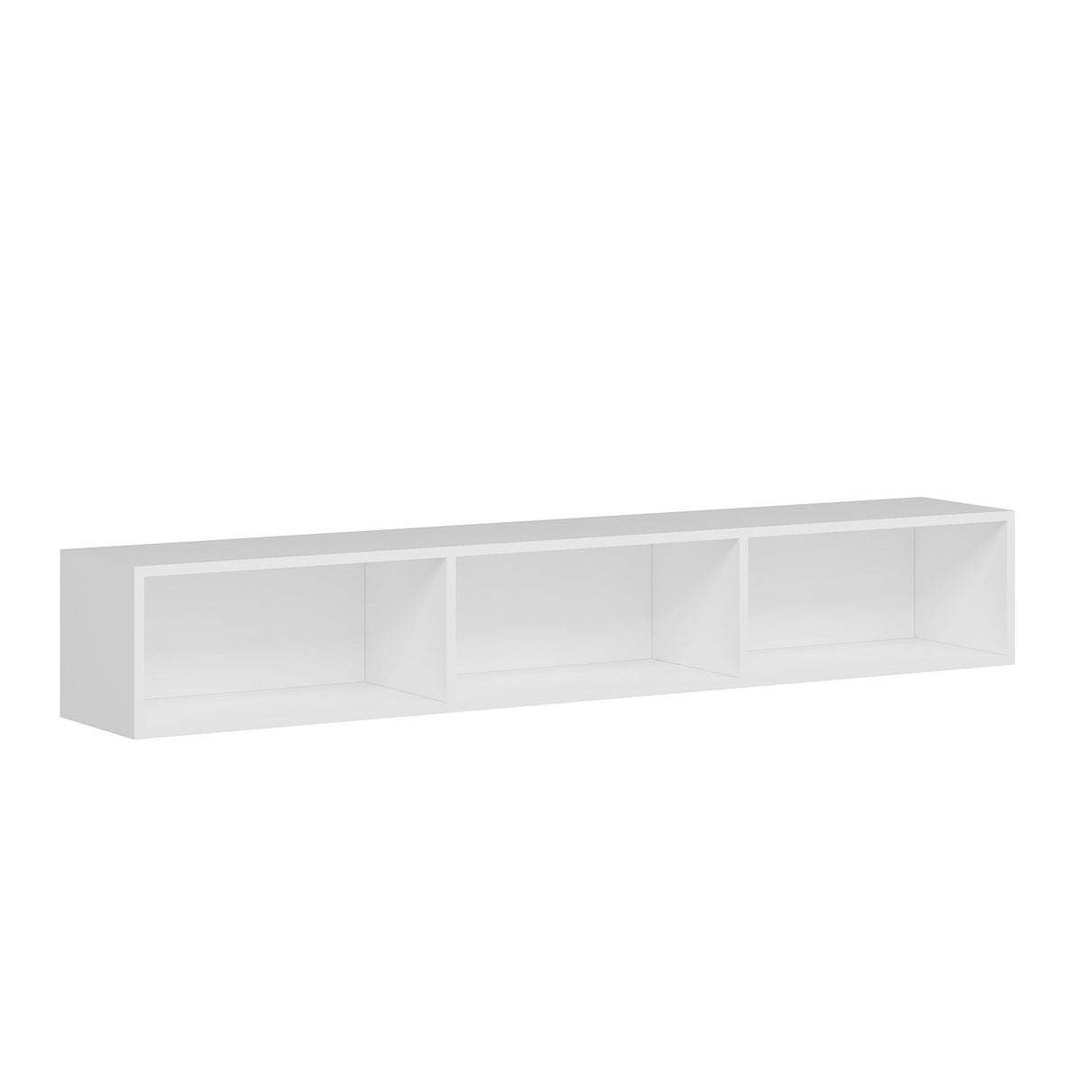 Σύνθεση Τηλεόρασης Taygetos Λευκό 180x32x30 εκ. Μελαμίνης