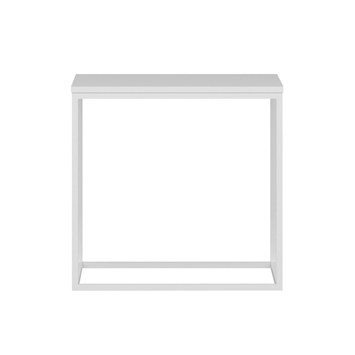 Βοηθητικό Τραπεζάκι Edessa Λευκό 52x50x50 εκ. Μελαμίνης