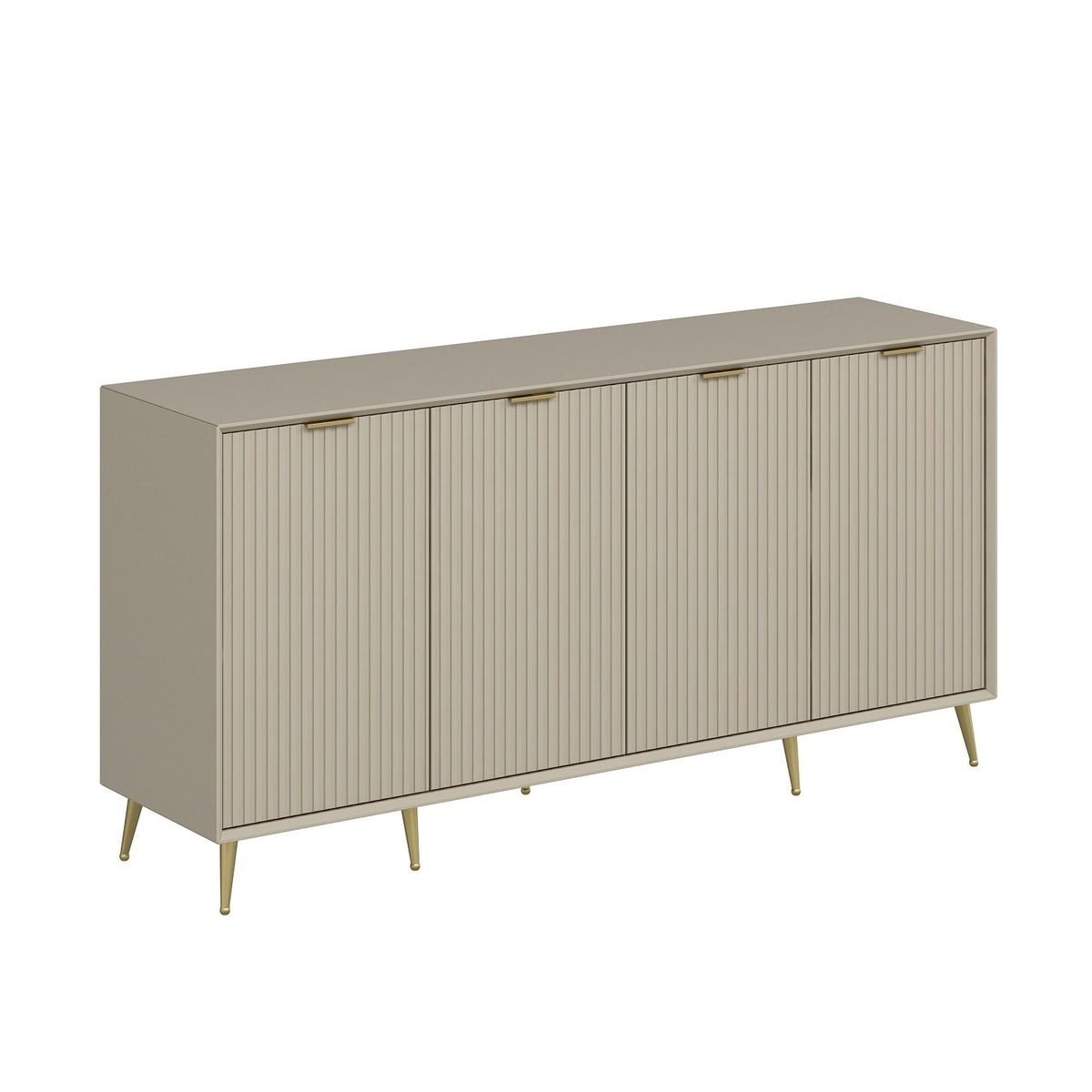 Κονσόλα Aoos Αμμόλιθος 180x45x90 εκ. Μελαμίνης