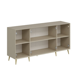 Κονσόλα Aoos Αμμόλιθος 180x45x90 εκ. Μελαμίνης