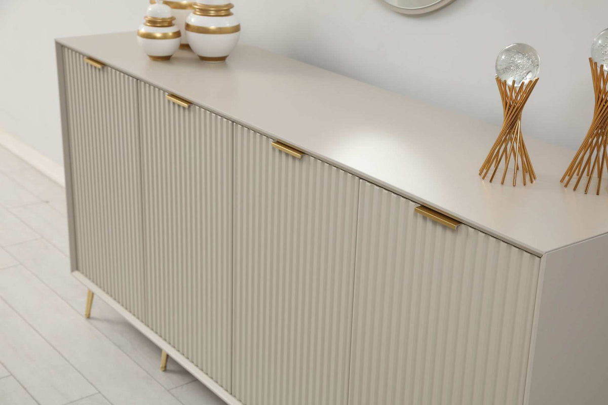 Κονσόλα Ithaki Αμμόλιθος 180x45x90 εκ. Μελαμίνης - Pakobazaar