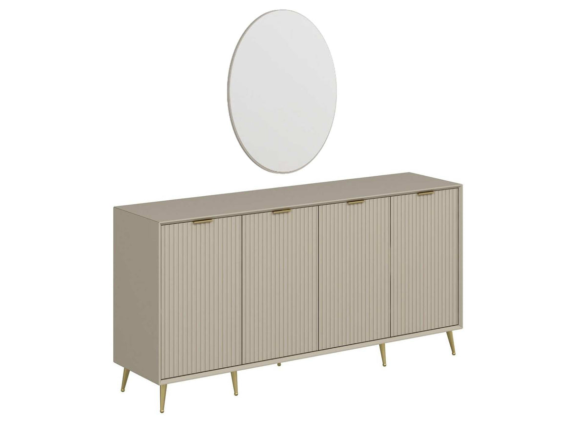 Κονσόλα Ithaki Αμμόλιθος 180x45x90 εκ. Μελαμίνης - Pakobazaar