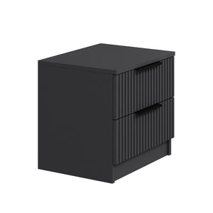 Κομοδίνο Ithaki Ανθρακί 50x40x47 εκ. Μελαμίνης
