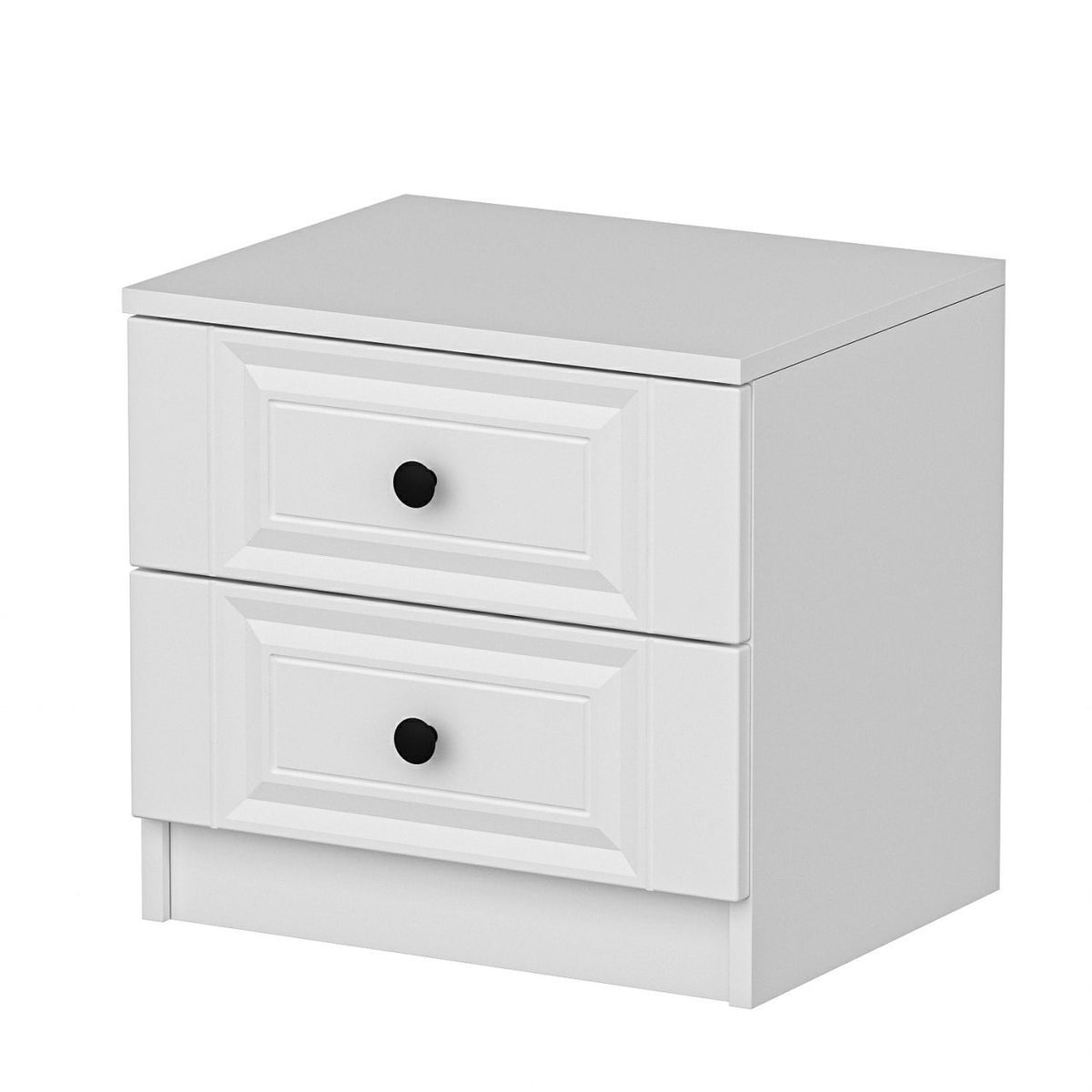 Κομοδίνο Ithaki Λευκό 50x40x47 εκ. Μελαμίνης Κωδ. 4923
