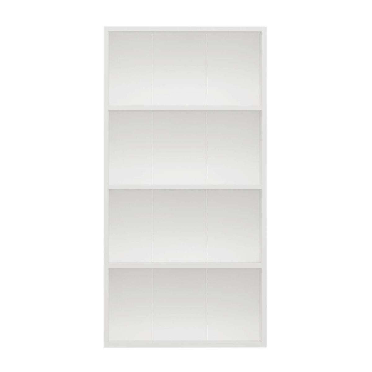 Βιβλιοθήκη Kampi Λευκό 60x20x118 εκ. Μελαμίνης