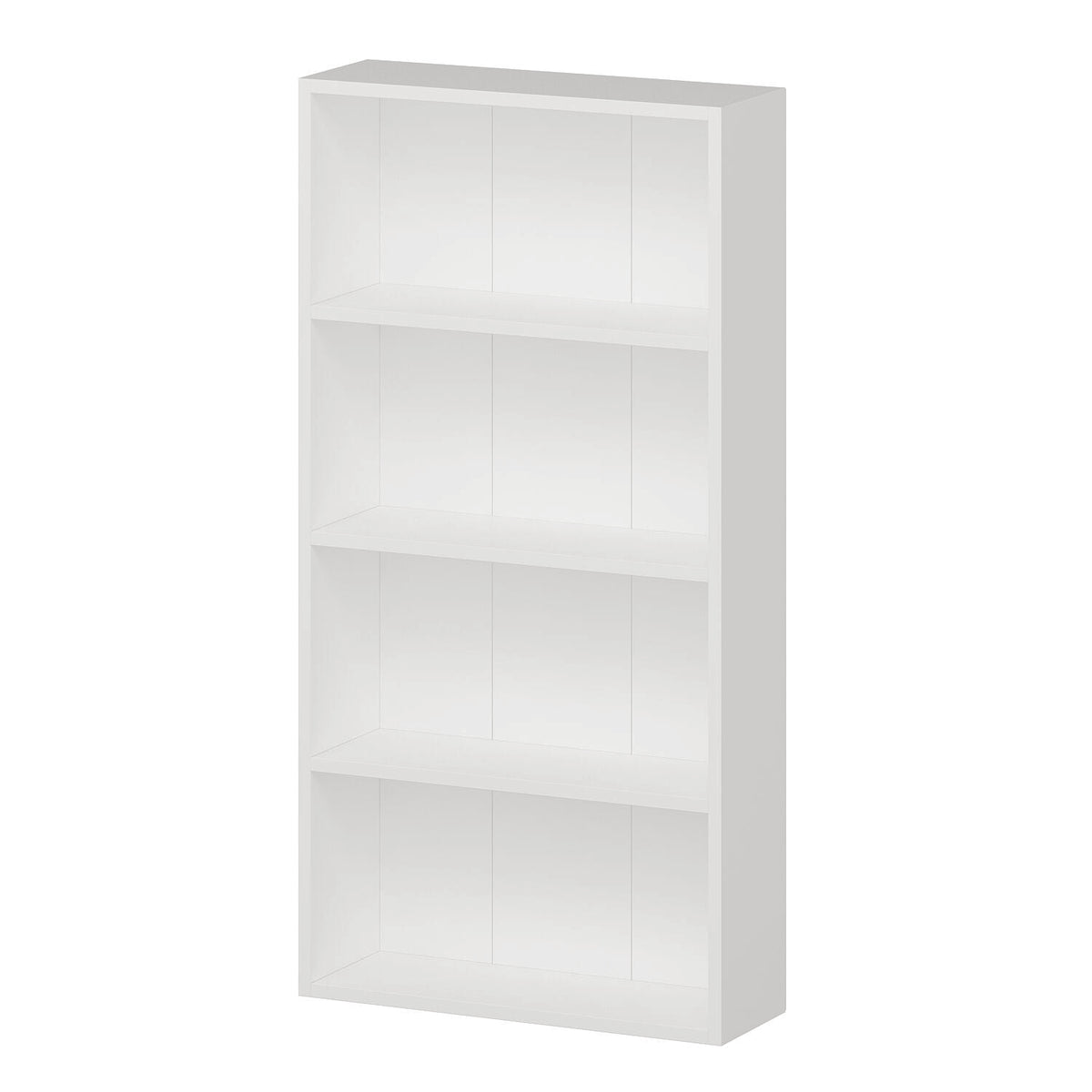 Βιβλιοθήκη Kampi Λευκό 60x20x118 εκ. Μελαμίνης