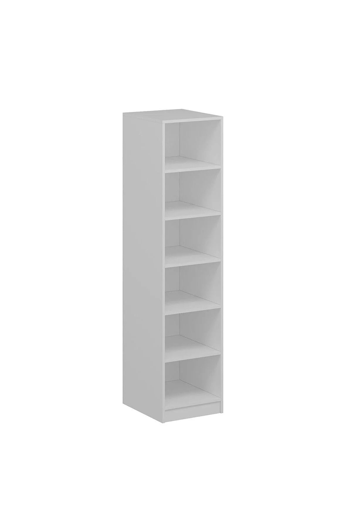 Ντουλάπα Ithaki Λευκό 45x52x210 εκ. Μελαμίνης Κωδ. 2129