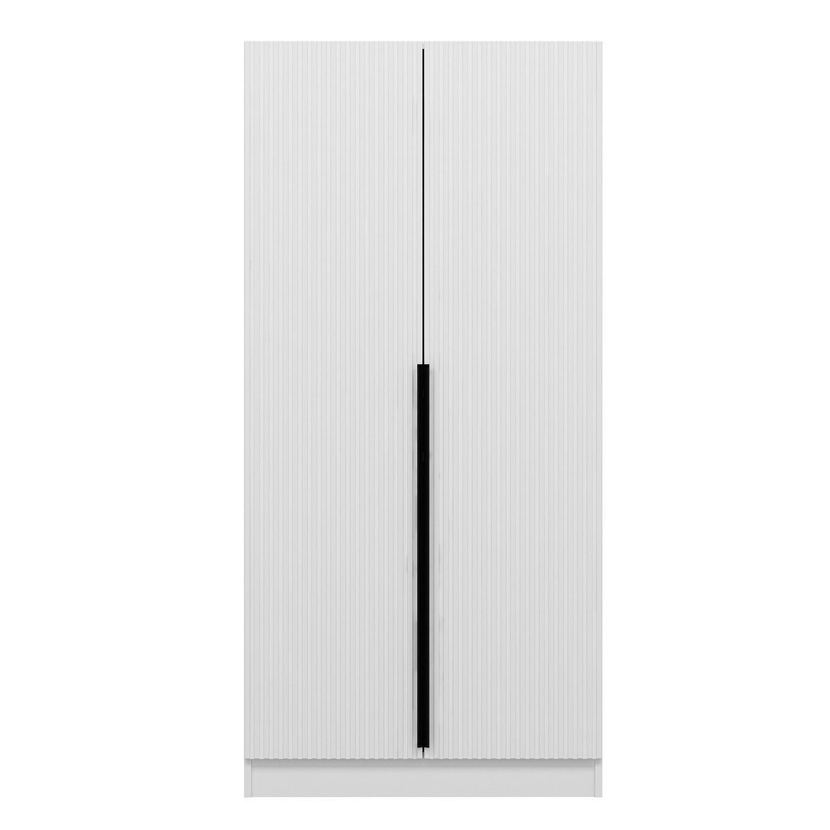 Ντουλάπα Ithaki Λευκό 90x52x210 εκ. Μελαμίνης Κωδ. 2179