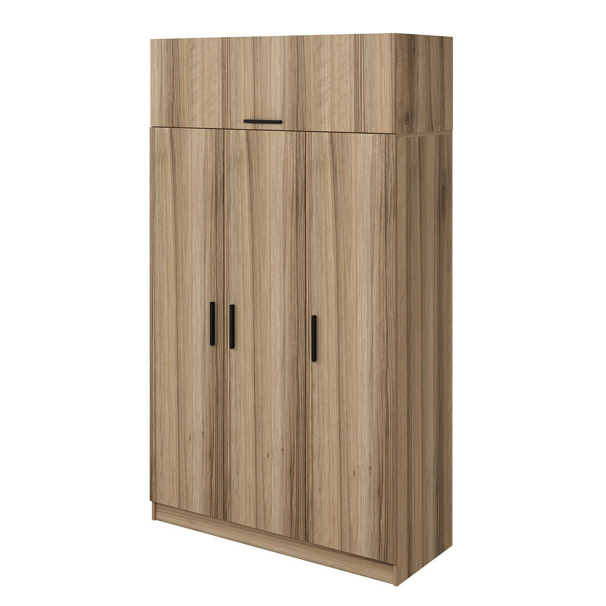 Ντουλάπα Nisou Χρυσό 135x52x255 εκ. Μελαμίνης - Pakobazaar