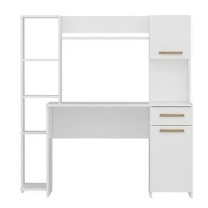 Γραφείο Loutra Λευκό 120x60x151 εκ. Μελαμίνης