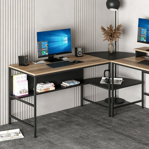 Γραφείο Geri Μαύρο 180x60x74 εκ. Μελαμίνης Κωδ. 3344 - Pakobazaar