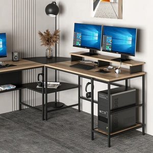 Γραφείο Geri Μαύρο 180x60x74 εκ. Μελαμίνης Κωδ. 3344 - Pakobazaar