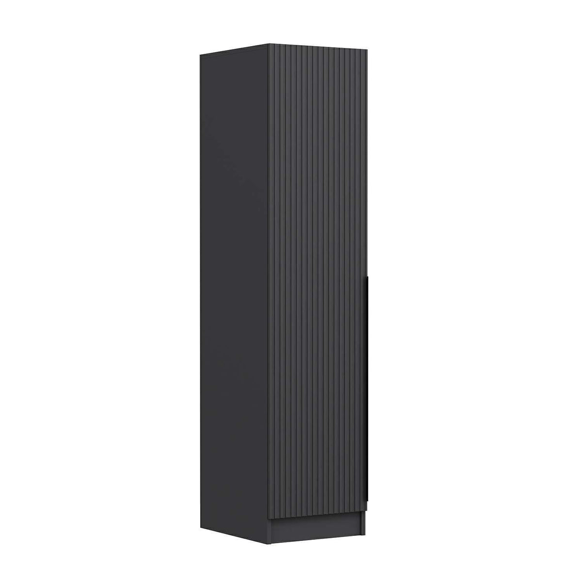 Ντουλάπα Deryneia Ανθρακί 45x52x210 εκ. Μελαμίνης Κωδ. 8740