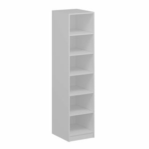 Ντουλάπα Deryneia Λευκό 45x52x190 εκ. Μελαμίνης Κωδ. 8688