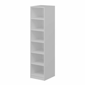 Ντουλάπα Deryneia Λευκό 45x52x190 εκ. Μελαμίνης Κωδ. 8688