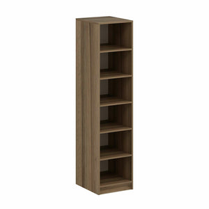 Ντουλάπα Deryneia Καρυδί 45x52x210 εκ. Μελαμίνης