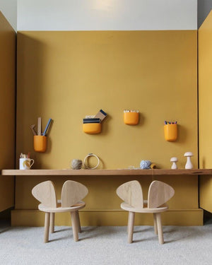 Παιδικό Σετ Τραπεζιού Anafonitria Καφέ 50x45x60 εκ. MDF