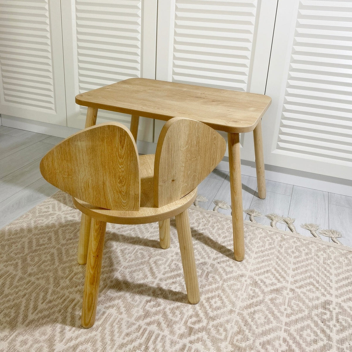 Παιδική Καρέκλα Anafonitria Καφέ 30x25x30 εκ.