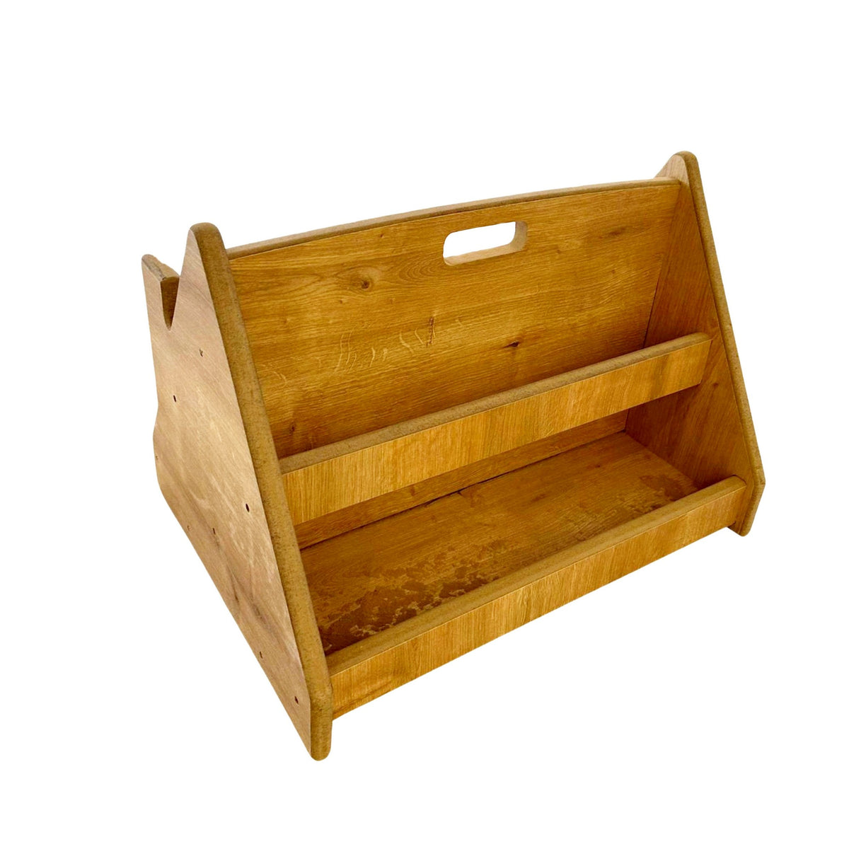 Βιβλιοθήκη Mathiatis Καφέ 50x37x33 εκ. MDF