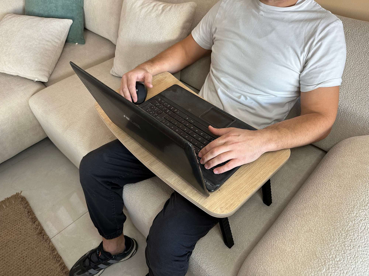 Γραφείο Laptop Malia Δρυς Sapphire 60x34x24 εκ. MDF