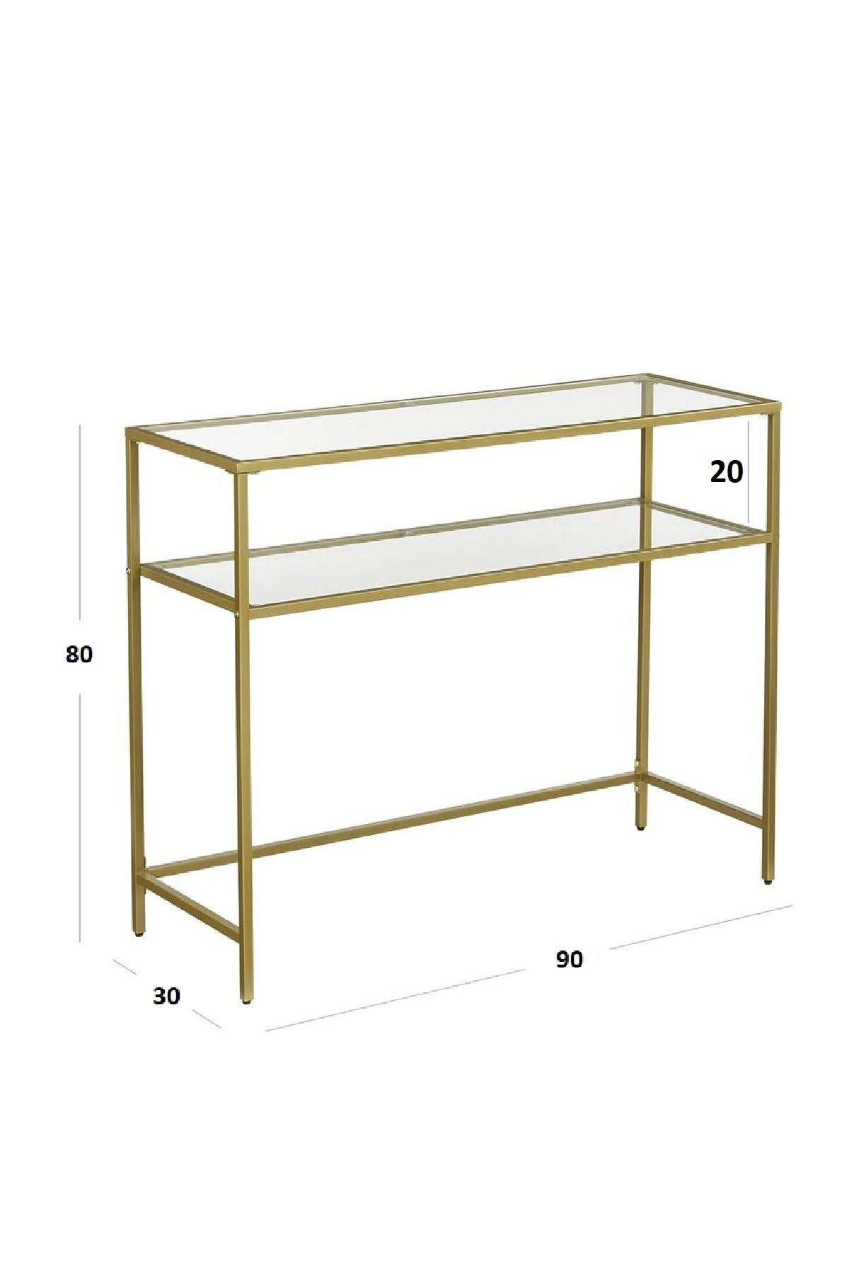 Συρταριέρα Ampelonas Χρυσό 90x30x80 εκ.
