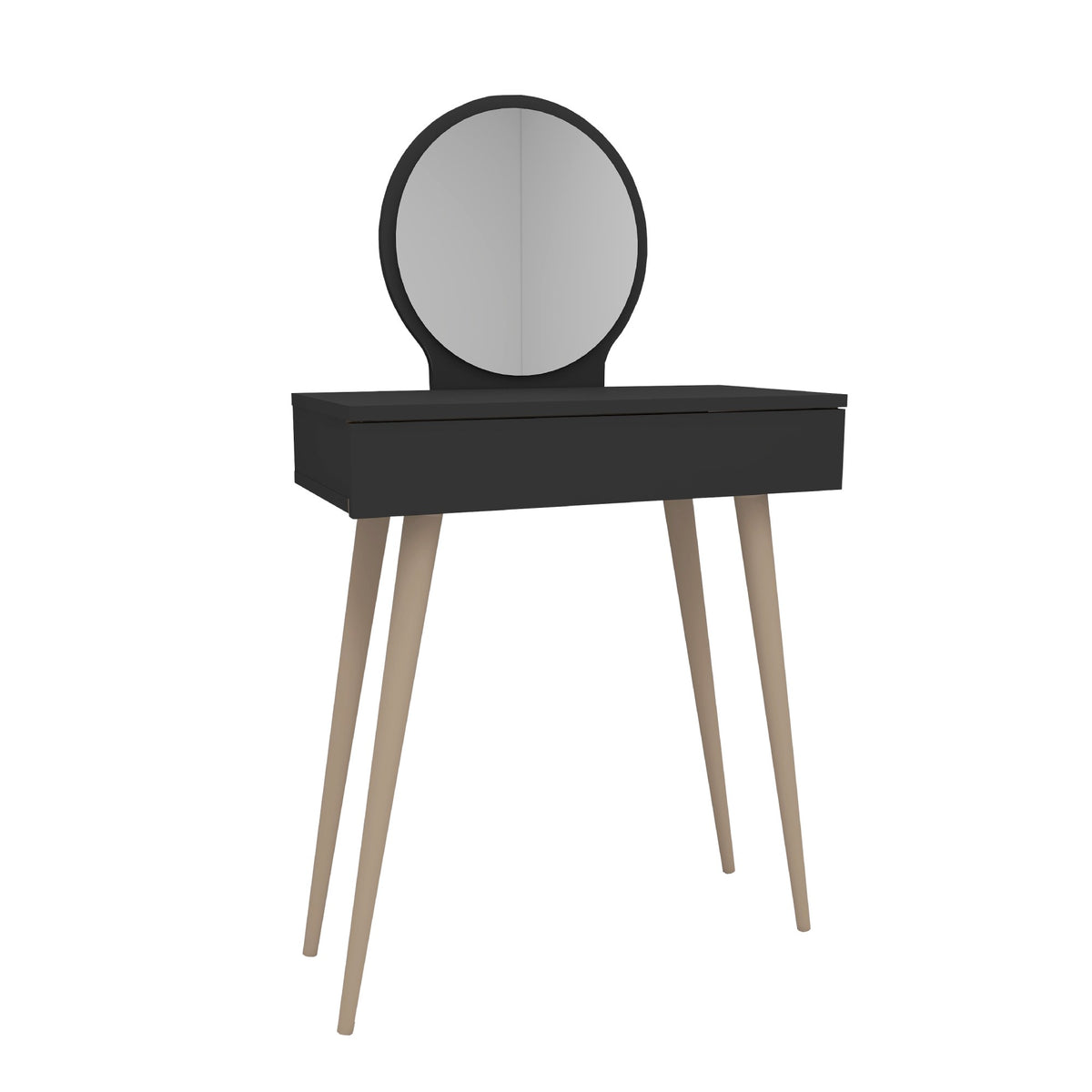 Τουαλέτα Finiki Ανθρακί 72x35x129.2 εκ. Μελαμίνης