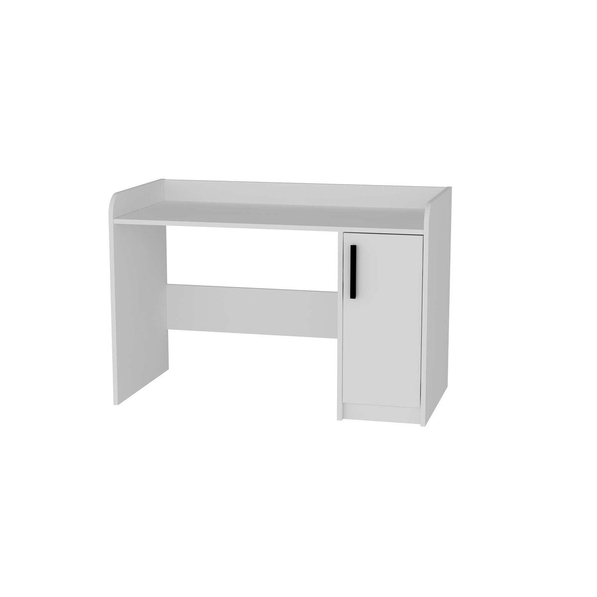 Γραφείο Kavousi Λευκό 123.6x60x83 εκ. Μελαμίνης
