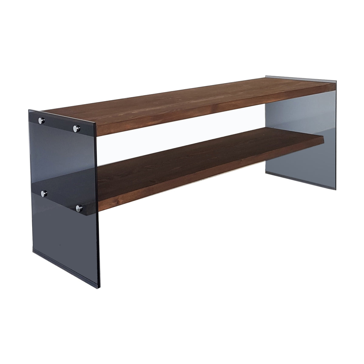 Έπιπλο Τηλεόρασης Selegoudi Καρυδί 120x35x45 εκ. Μασίφ Ξύλου - Pakobazaar