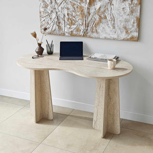 Γραφείο Vikos Travertine 120x60x75 εκ. Μελαμίνης