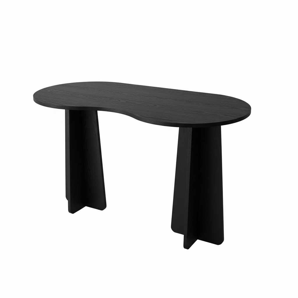 Γραφείο Vikos Μαύρο 120x60x75 εκ. Μελαμίνης