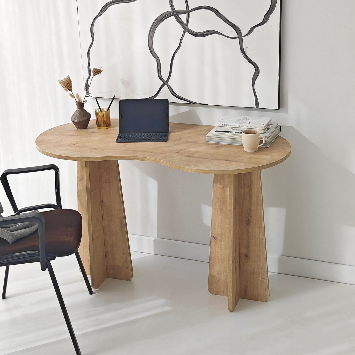 Γραφείο Vikos Δρυς Sapphire 120x60x75 εκ. Μελαμίνης
