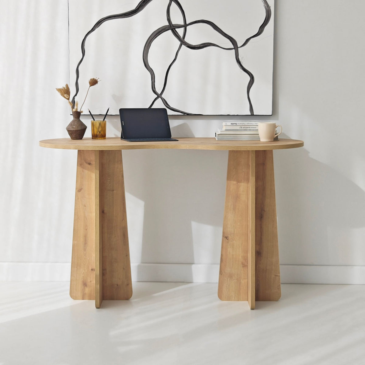 Γραφείο Vikos Δρυς Sapphire 120x60x75 εκ. Μελαμίνης