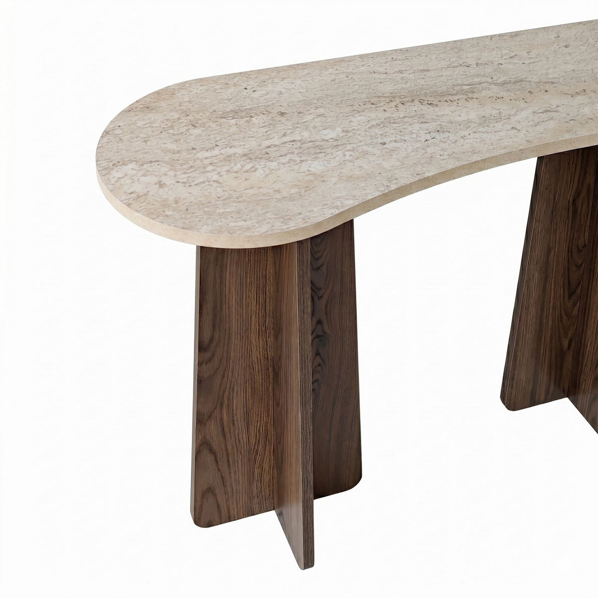 Συρταριέρα Myrtos Travertine - Καρυδί 120x35x75 εκ. Μελαμίνης
