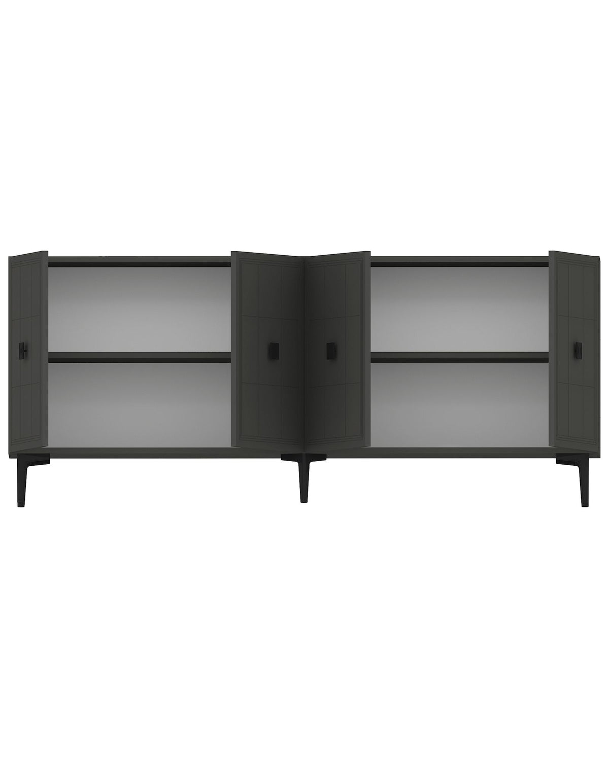 Κονσόλα Gerakio Ανθρακί 150x32x75 εκ. Μελαμίνης