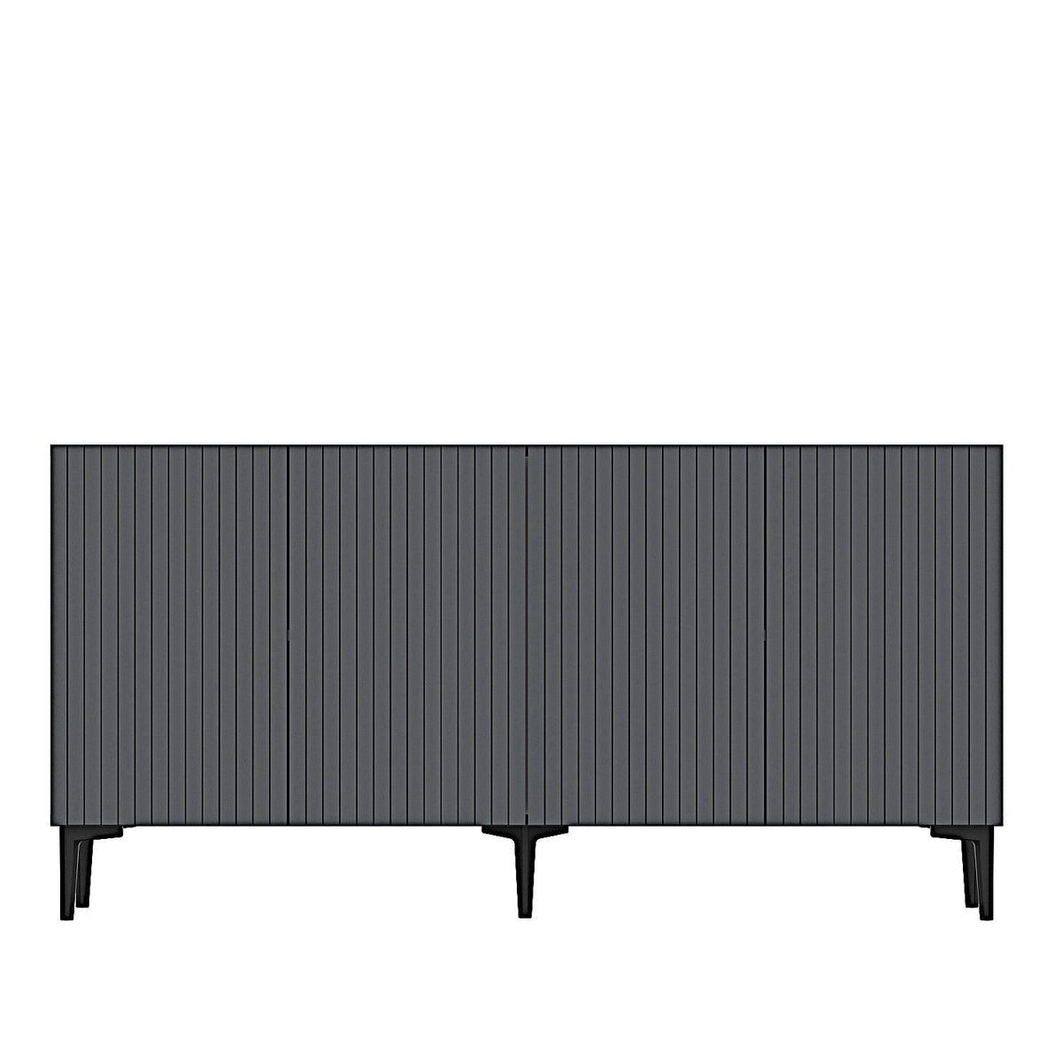 Κονσόλα Evgeros Ανθρακί 150x32x75 εκ. Μελαμίνης - Pakobazaar