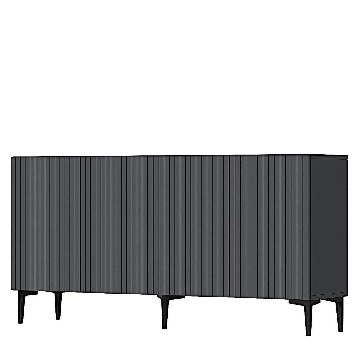 Κονσόλα Evgeros Ανθρακί 150x32x75 εκ. Μελαμίνης - Pakobazaar