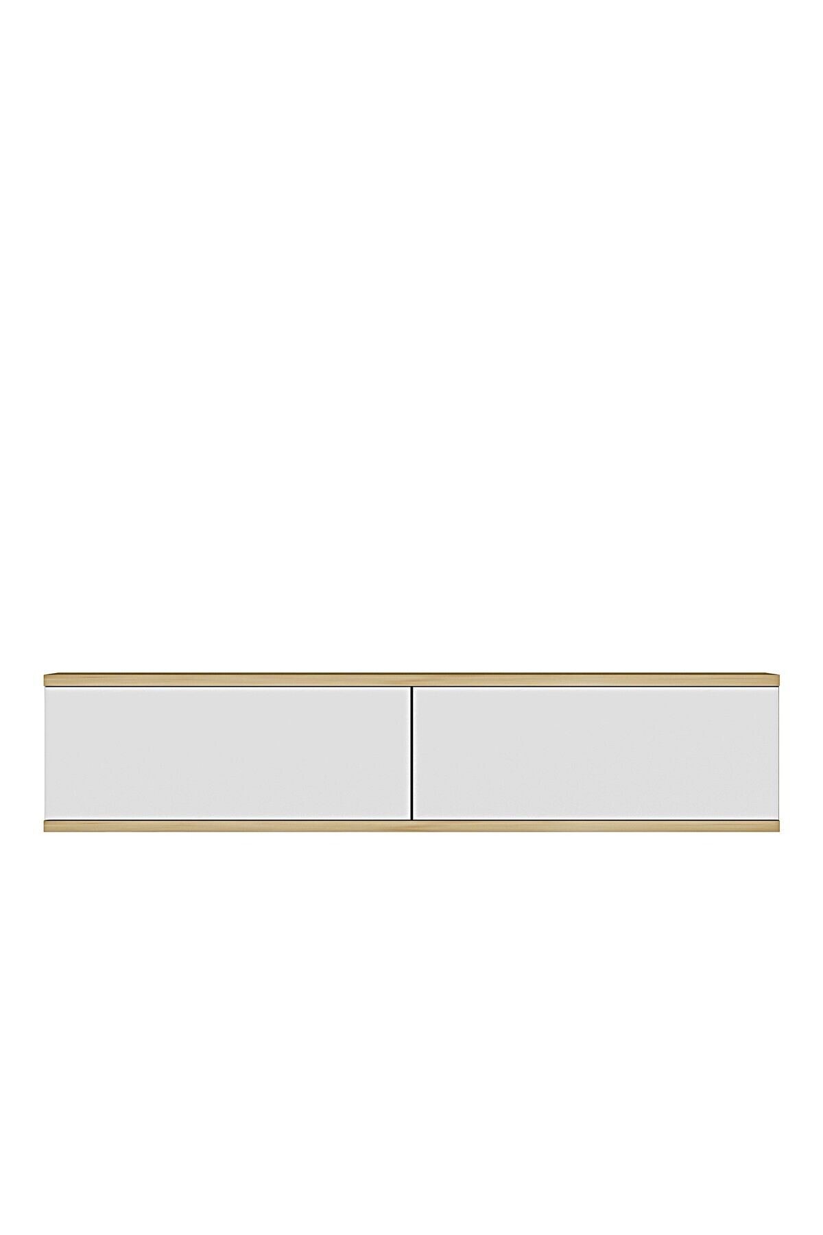 Συρταριέρα Arkochori Δρυς Sapphire - Λευκό 120x29.6x25.5 εκ. Μελαμίνης - Pakobazaar