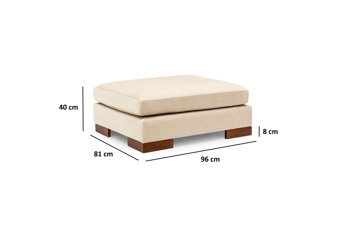 Γωνιακός Καναπές Polydrosos Αριστερή Γωνία Μπεζ 97x193x80 εκ. Κωδ. With
