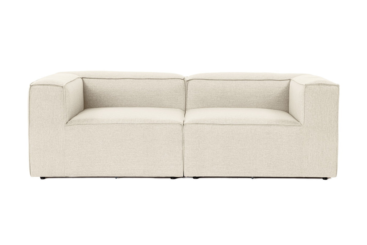 Διθέσιος Καναπές Serifos Εκρού 214x105x66 εκ. - Pakobazaar