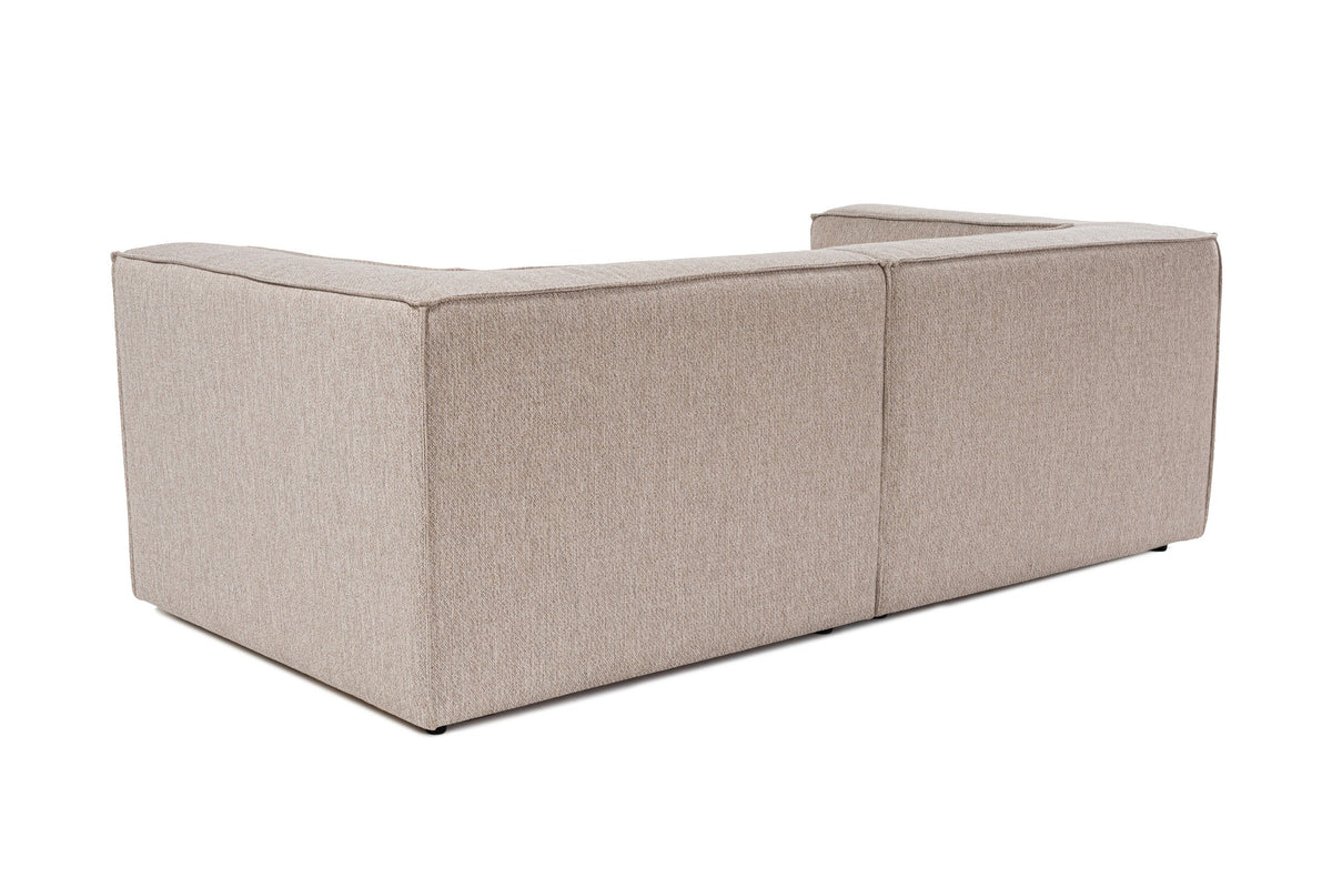 Διθέσιος Καναπές Donousa Άμμου 190x95x65 εκ.