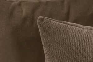 Γωνιακός Καναπές Donousa Αριστερή Γωνία Καφέ 350x190x65 εκ.