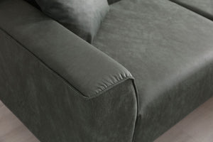 Γωνιακός Καναπές Artemonas Δεξιά Γωνία Πράσινο 250x145x69 εκ.