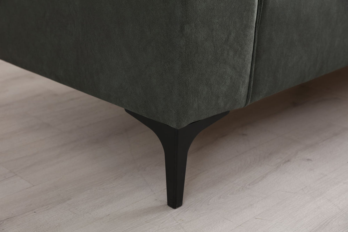 Γωνιακός Καναπές Artemonas Δεξιά Γωνία Πράσινο 250x145x69 εκ.