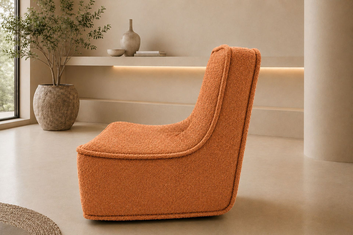 Πολυθρόνα-Κρεβάτι Arkoudi Με Μεταλλικά Πόδια Σομόν 76x87x92 εκ. Μασίφ Ξύλου