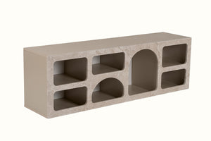 Κονσόλα Nas Travertine - Αμμόλιθος 160x40x51 εκ. Μελαμίνης