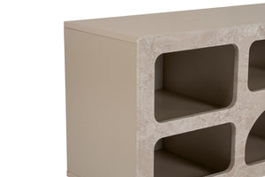 Κονσόλα Nas Travertine - Αμμόλιθος 160x40x51 εκ. Μελαμίνης