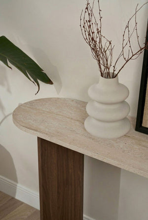 Μπουφές Koutavos Travertine - Καρυδί Venezia 150x35x75 εκ. Μελαμίνης