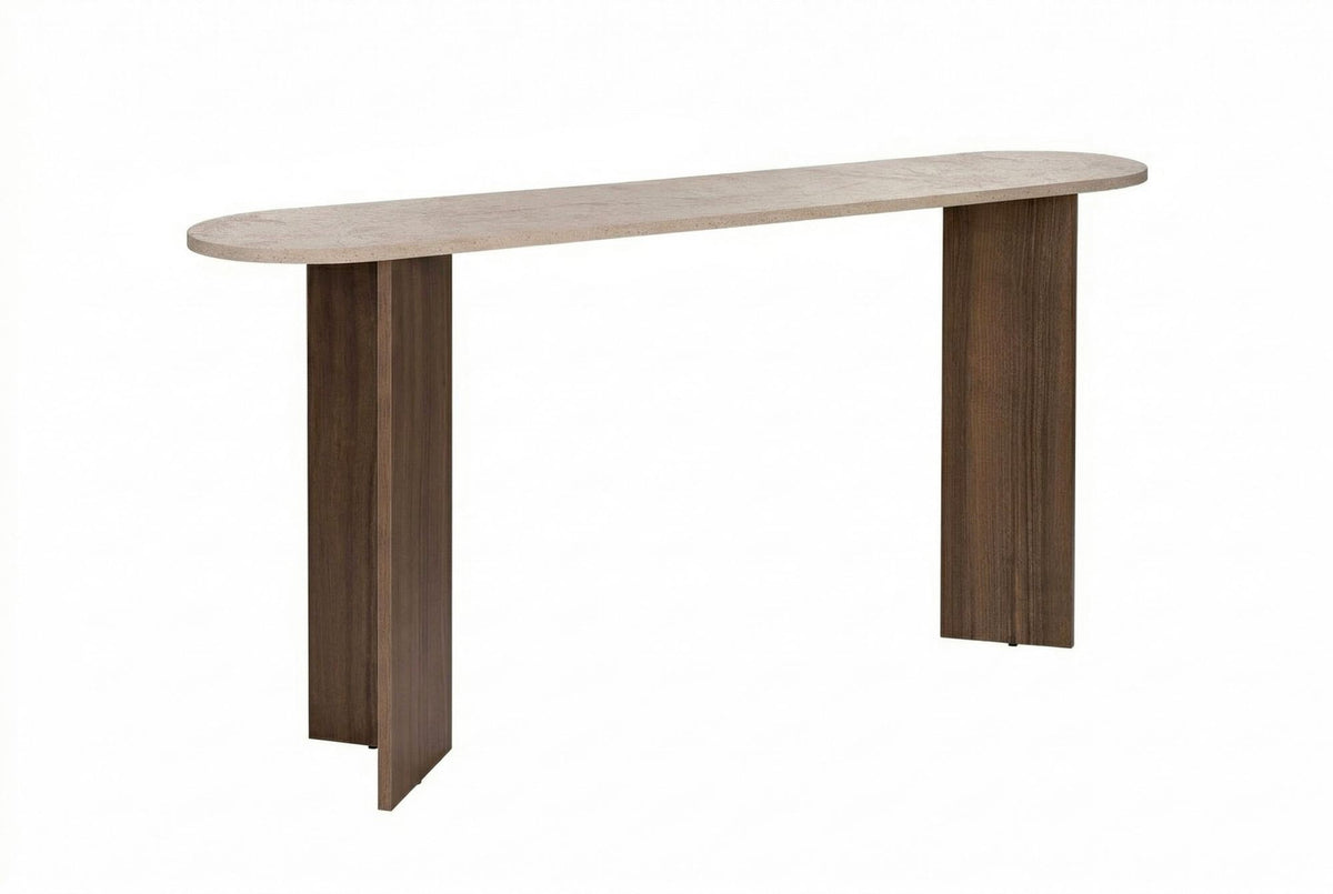 Μπουφές Koutavos Travertine - Καρυδί Venezia 150x35x75 εκ. Μελαμίνης
