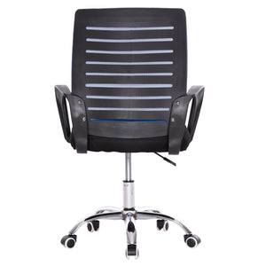 ΚΑΡΕΚΛΑ ΓΡΑΦΕΙΟΥ TRAIL HM1192.96 ΜΠΛΕ & ΜΑΥΡΟ MESH 62x51x98Υεκ. Β' ΔΙΑΛΟΓΗΣ