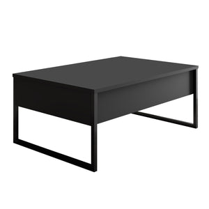 Σετ Σαλονιού Fournoi Ανθρακί - Μαύρο 180x39x47 εκ. Μελαμίνης